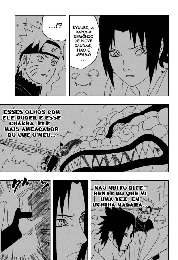 Por que o Sasuke nunca mais usou capacidade de suprimir o poder da a Kurama?  - Página 2 Narut226