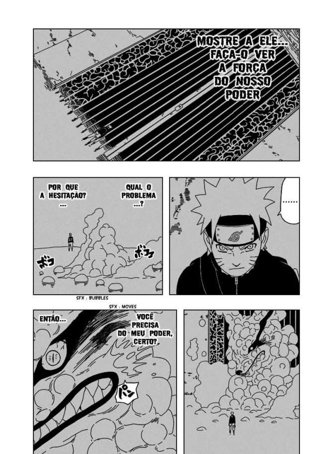 Por que o Sasuke nunca mais usou capacidade de suprimir o poder da a Kurama?  - Página 2 Narut242