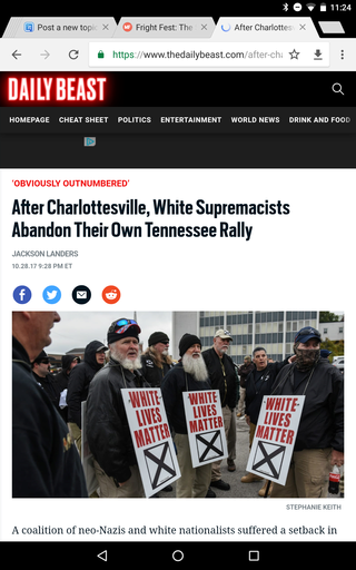 After Charlottesville, White Supremacists Abandon Their Own Tennessee Rally Screen24