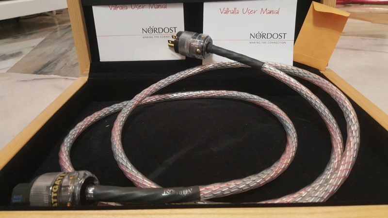 Nordost Valhalla power chord (USED) (SOLD) Whatsa10