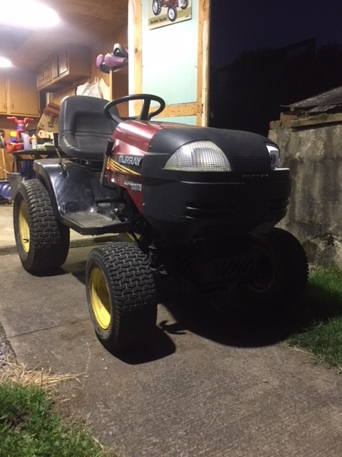 mower - ATV TIRES ON A PLANE JANE RIDING MOWER RIM? Murray12