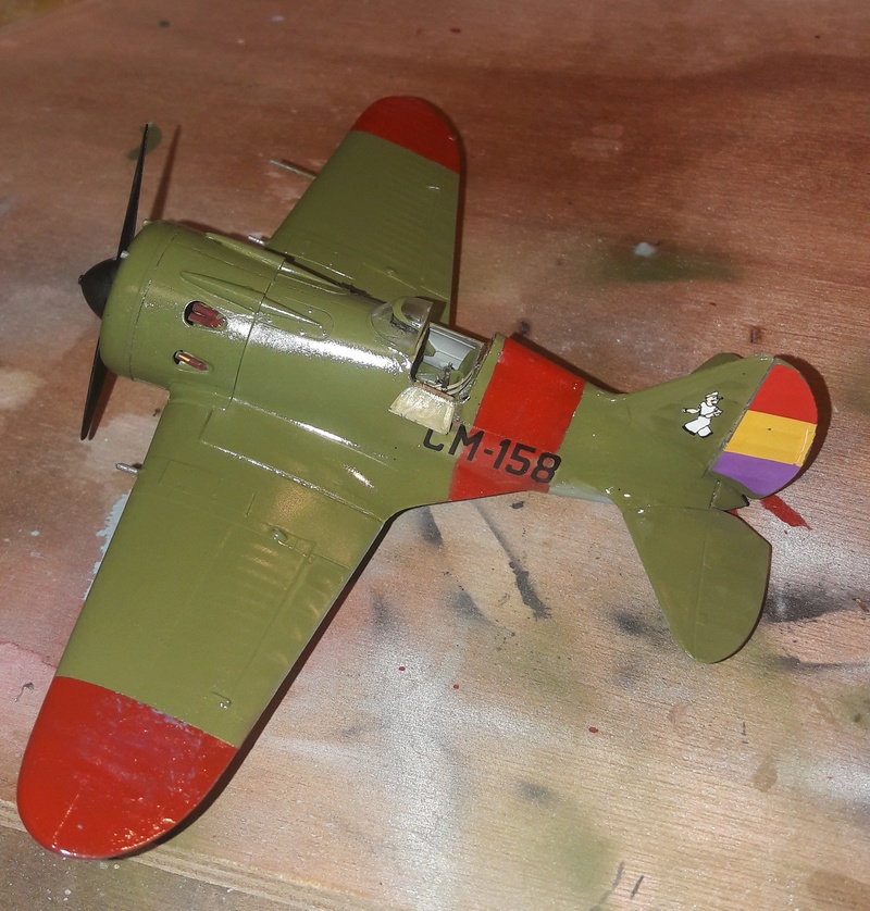 [?] Polikarpov I-16 Guerre d'Espagne  1/48  (mosca/rata) 20171064