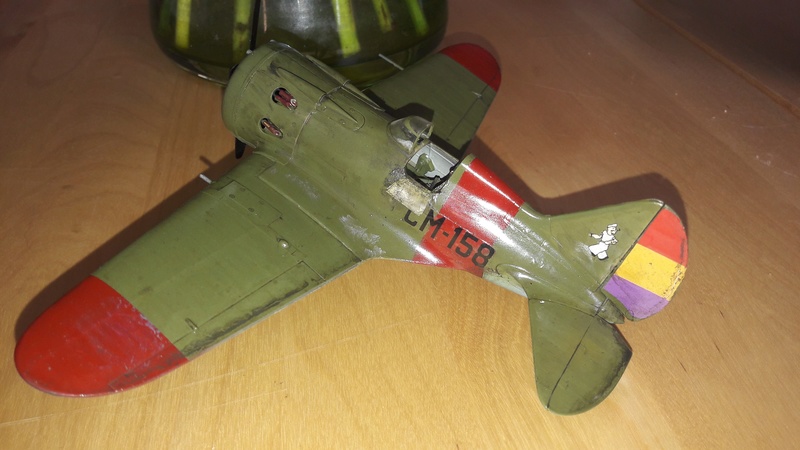 [?] Polikarpov I-16 Guerre d'Espagne  1/48  (mosca/rata) 20171065
