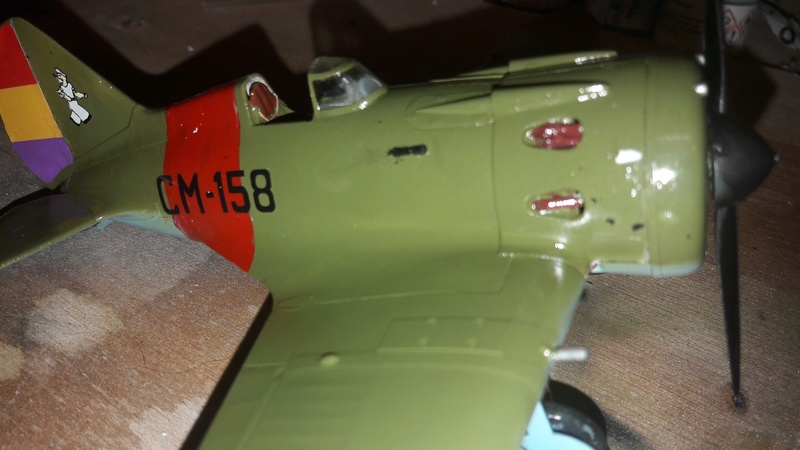 [?] Polikarpov I-16 Guerre d'Espagne  1/48  (mosca/rata) 20171066