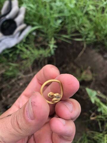 Bague gauloise bronze hotsell