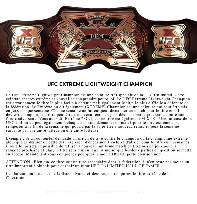 UFC XTREME LIGHTWEIGHT CHAMPION  00011