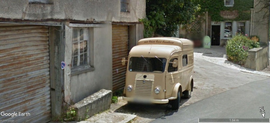 STREET VIEW: RETRO - le Citroen HY, le TUB d'après guerre. A628