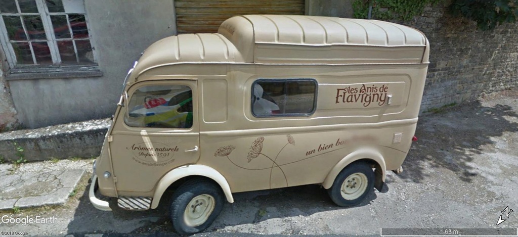 STREET VIEW: RETRO - le Citroen HY, le TUB d'après guerre. A629