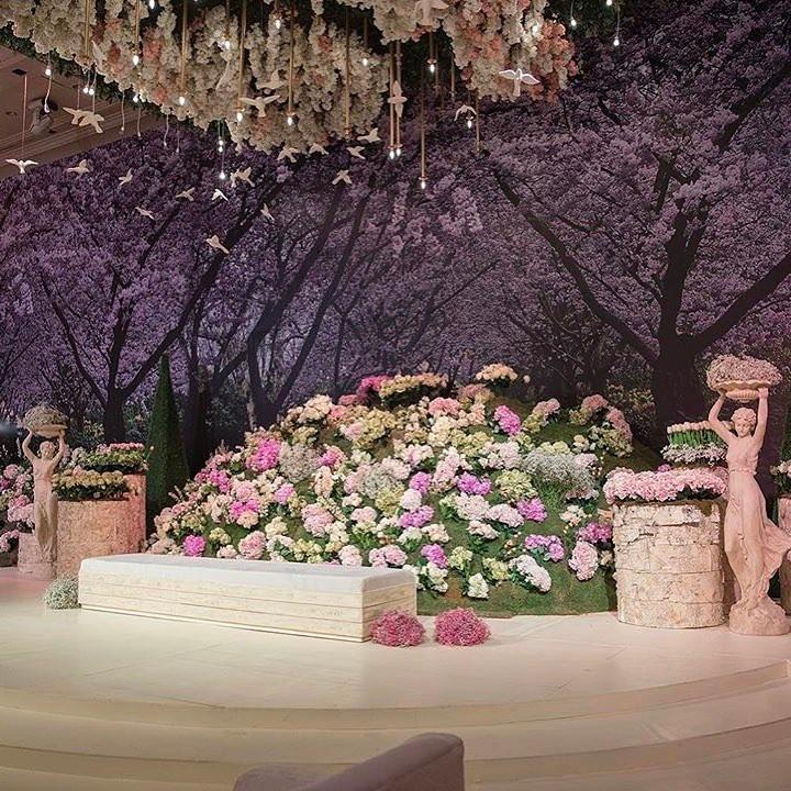  حفلات زفاف لسعوديات وزينة " ألف ليلة وليلة " 412