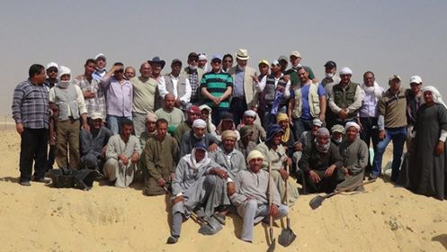 رئيس جامعة المنيا  يتفقد أعمال الترميم والحفريات بمنطقة «تونا الجبل» Oo_ooa13