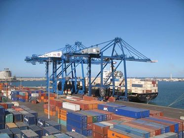 استقبل ميناء دمياط لعددكبير  من السفن  والحاويات خلال الساعات الماضية  Ooaoy18