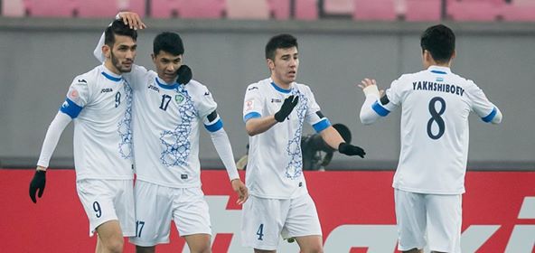أوزبكستان تقسو على اليابان وقطر تعبر فلسطين في ربع نهائي كأس أسيا للشباب Oood18