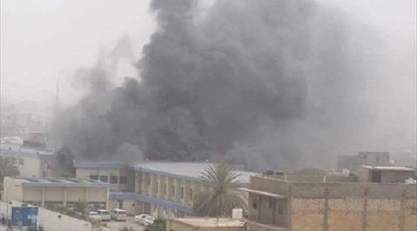 مصرع 11 واصابة العشرات فى هجوم ارهابى على مفوضية الانتخابات بليبيا  Ouuo_o11