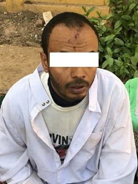 عامل يقتل امة وابنتية طعنا بالسكين  فى  مركز ادفو بمحافظة اسوان Uo_o12