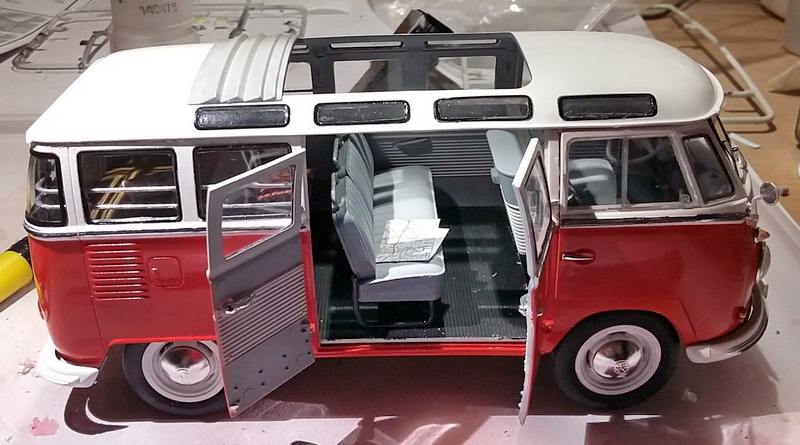 [ Revell ] VW Combi ("Samba Bus") 20180110