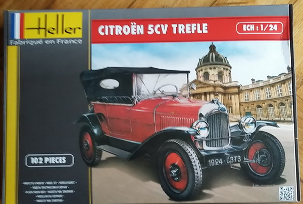 CITROËN 5CV TREFLE 1/24ème Réf 80702 20180512