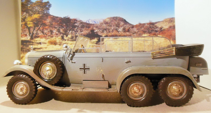 [ ICM ] SdKfz I "G4" WWII German Personel Car 1/24ème Réf 24012 Ouvert15