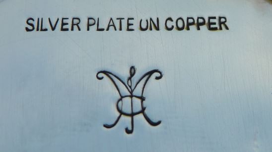 Welsh Silver Plate goblet - maker ID sought (MJC or JMC?) Goblet10