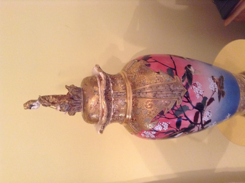 Unmarked large Satsuma Jar, Chinese? Image11