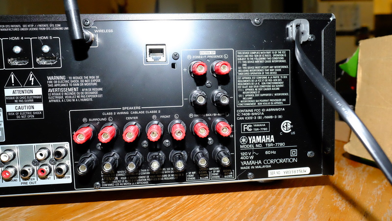 (SOLD) Yamaha AV Receiver (TSR-7790 / RX-V779) Dscf7013