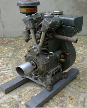 un moteur T 110 bien malade - echappement moteur bernard W10 Captur10