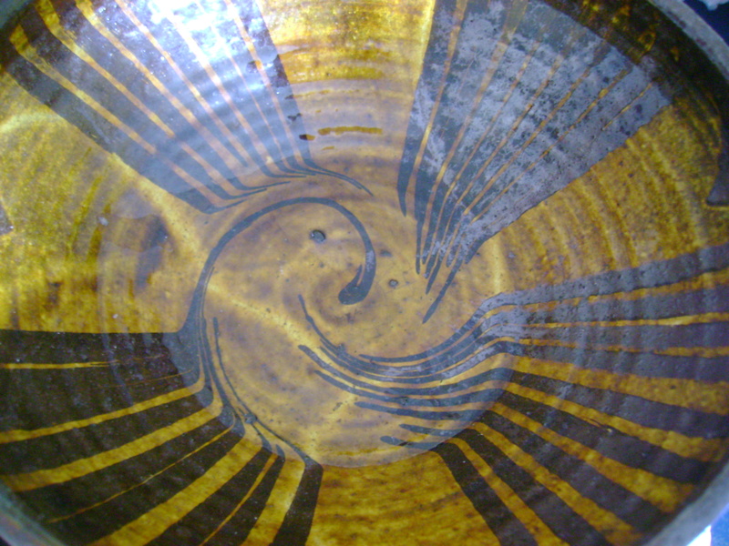 Studio pottery bowl, unknown maker, possibly Scandinavian. Dsc05125