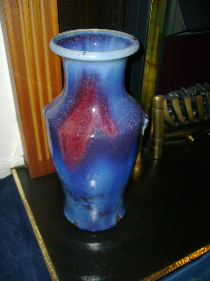 Flambe vase, looking to confirm the century it dates to. Dsc05535