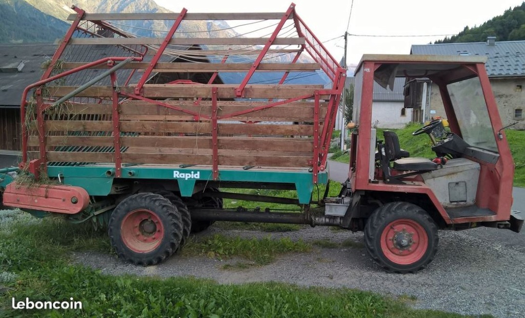 VENTES DE MATERIEL DE MONTAGNE tracteurs - transporters - motofaucheuses  -autres  13155