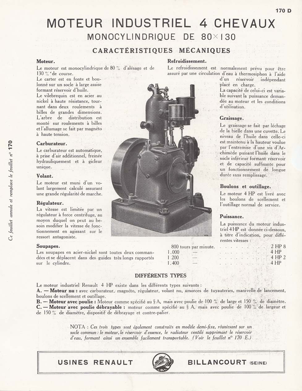 RENAULT moteurs fixes  - Page 2 1381