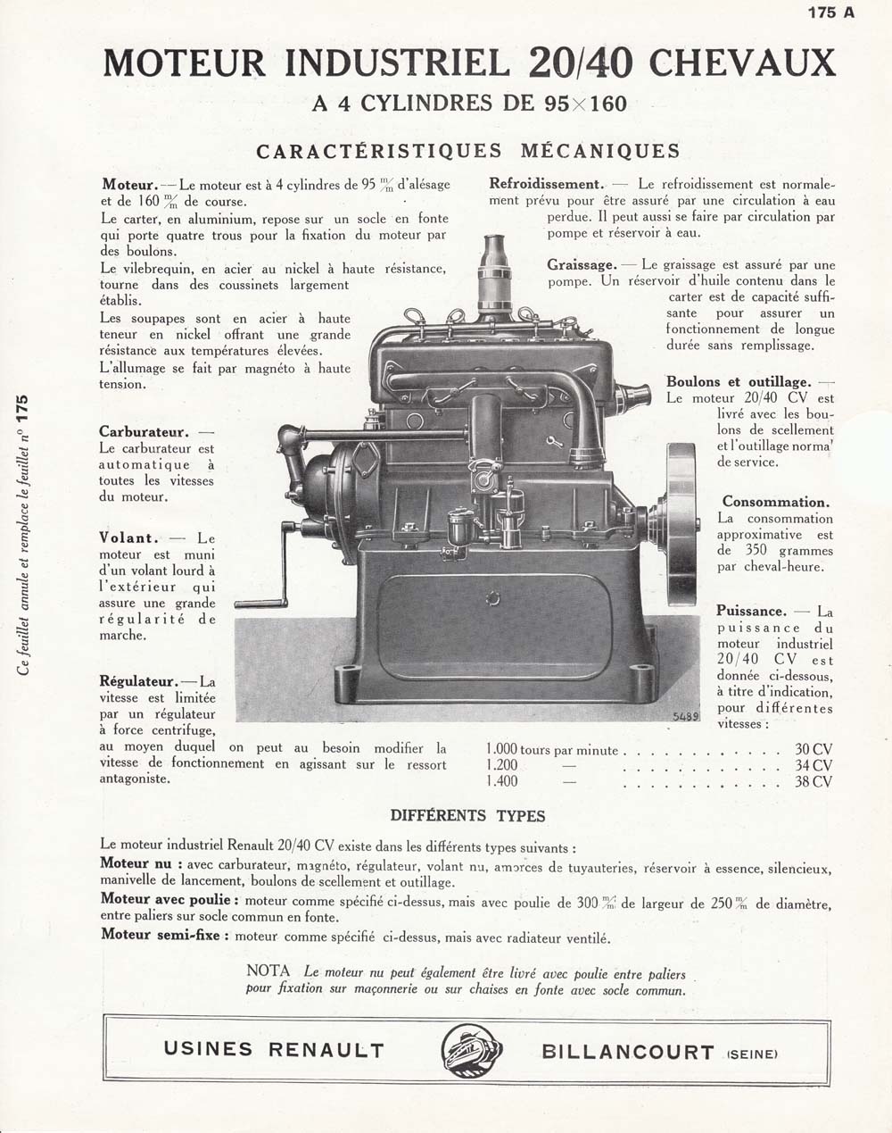 RENAULT moteurs fixes  - Page 2 1390