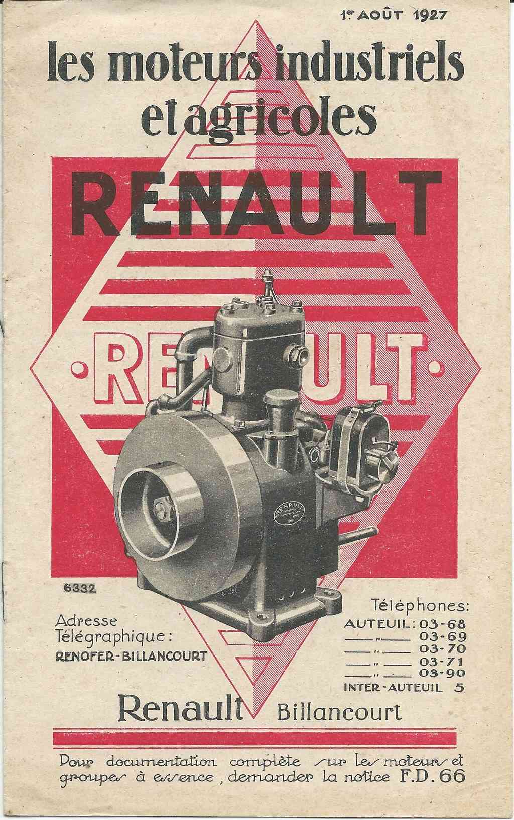 RENAULT moteurs fixes  - Page 4 1396
