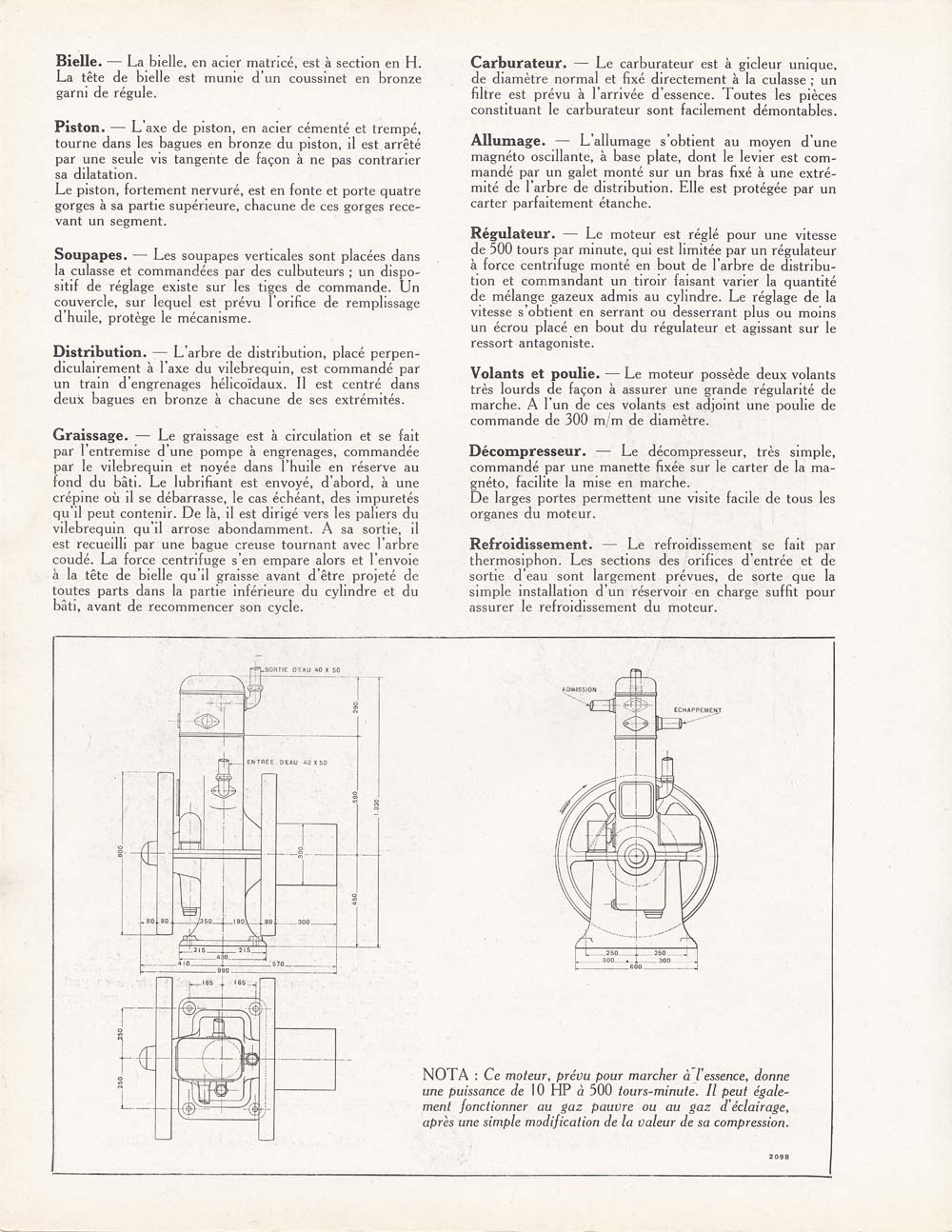 RENAULT moteurs fixes  - Page 2 2256
