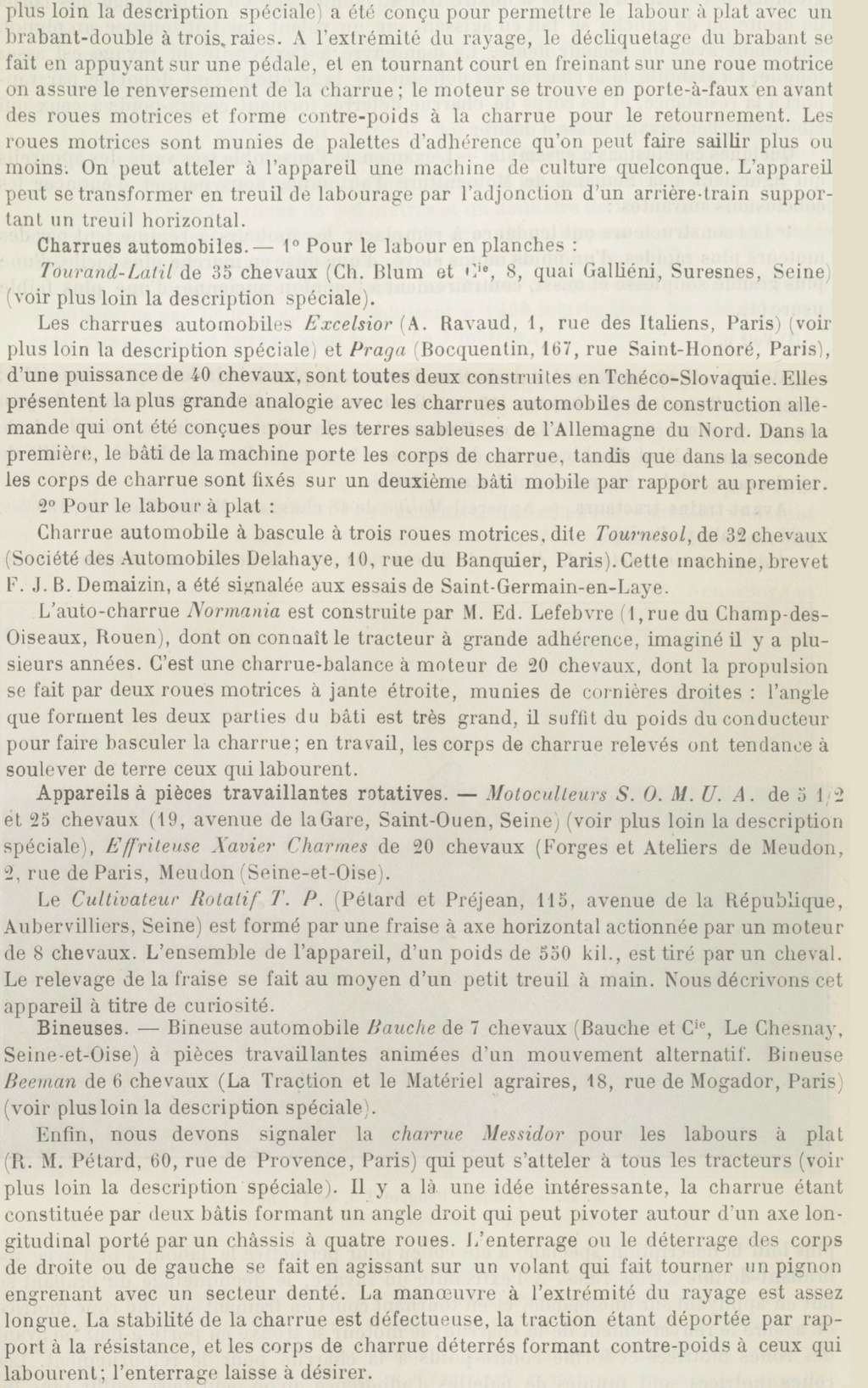 semaine de la Motoculture à SENLIS en 1919 23104