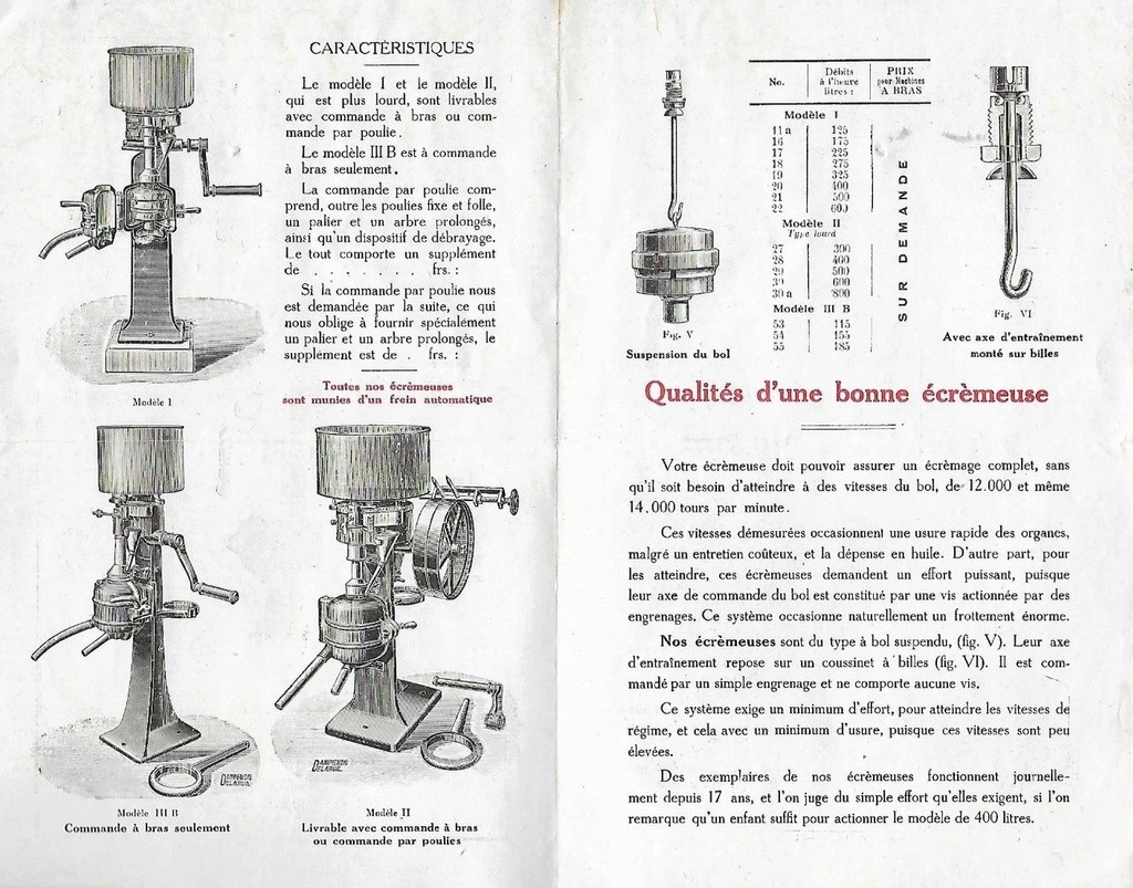 Ecrèmeuse Centrifuge Meys. Plachez et Cie.  3414