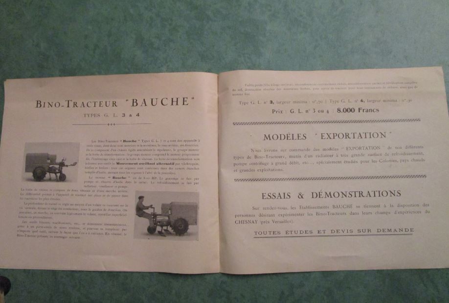 bauche - BAUCHE  la bineuse de 1919 617