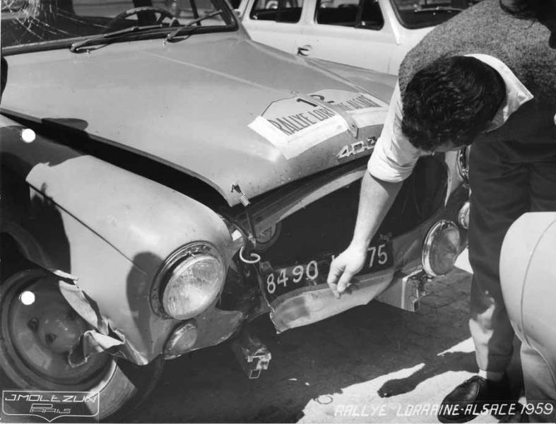 Un pilote de PEUGEOT 203 est décédé ....Roger de LAGENESTE 697