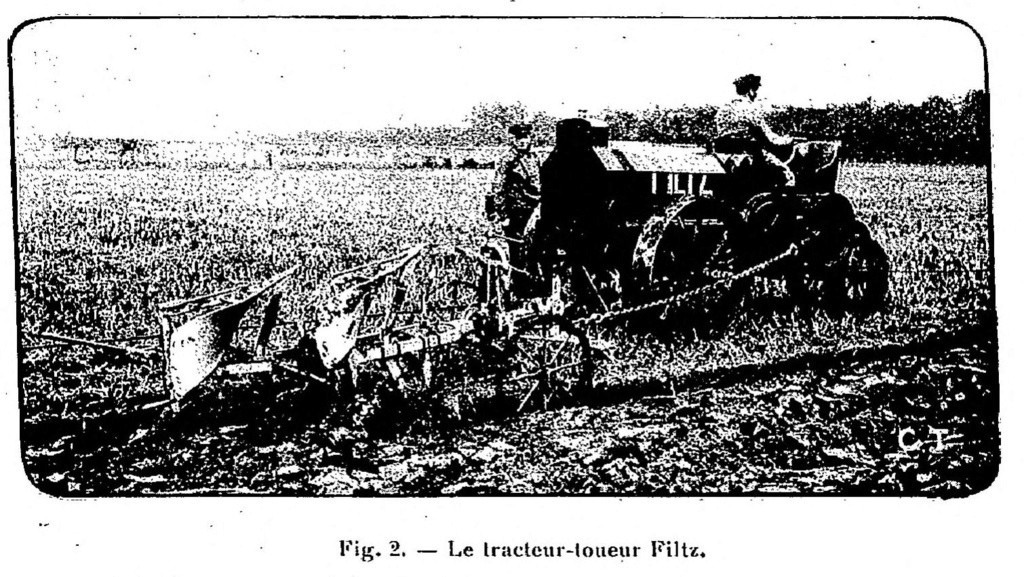 ARION tracteur/toueur de 1910   et FILTZ son successeur (1919) 9225