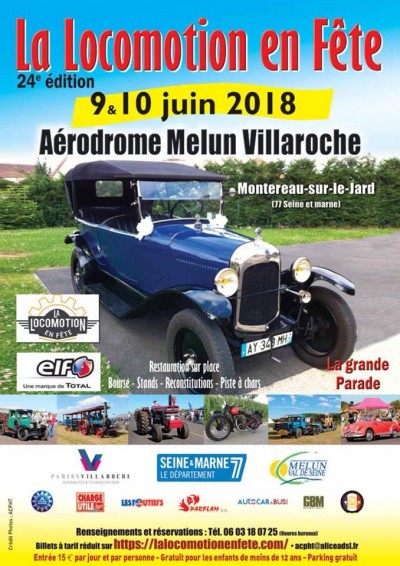 La Locomotion en fête  2018 - Aérodrome de Melun-Villaroche (77) 9268