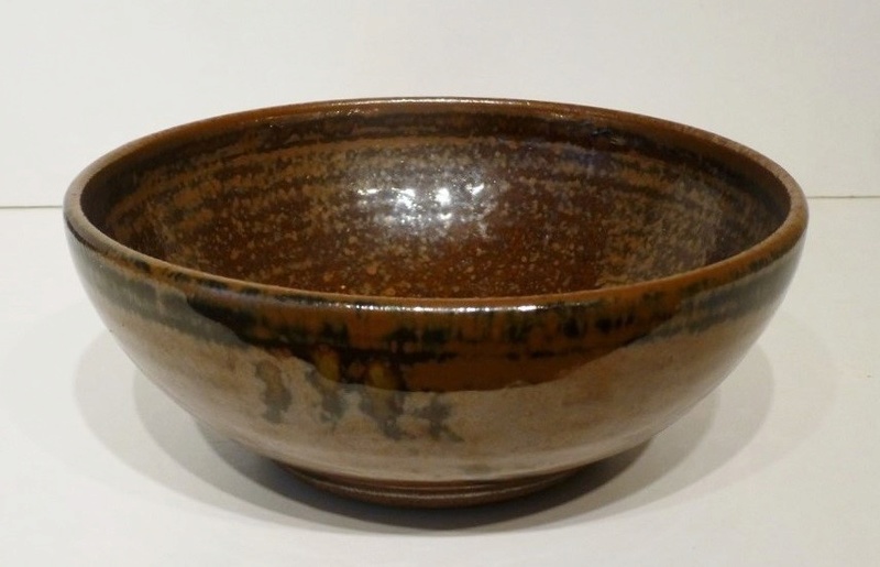 Copper Burnished tenmoku Bowl LP Mark P1050210