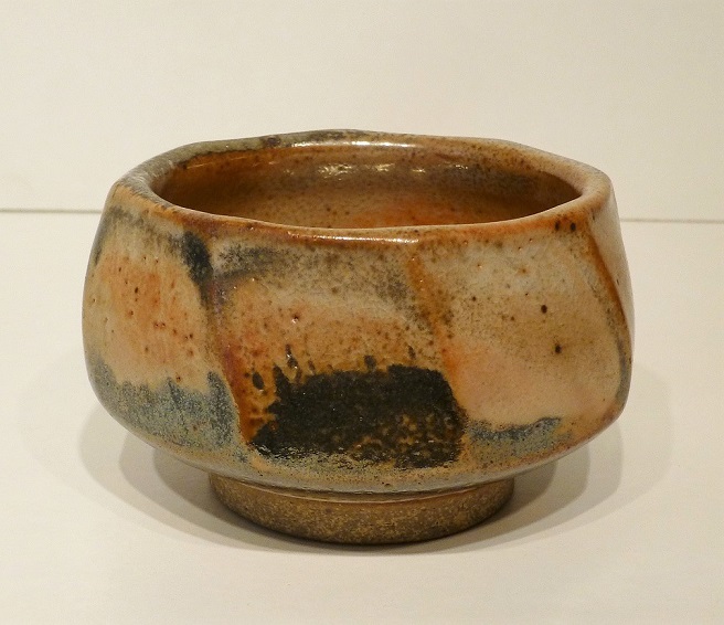 'RC' / 'CC' -  Little Shino Tea Bowl  P1050211