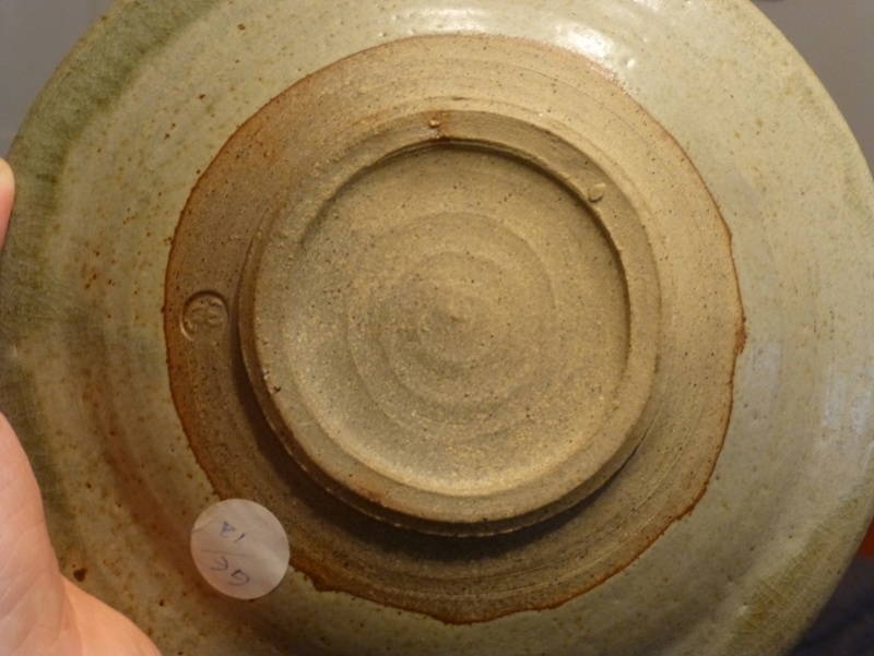 Skillful Plate Frith-Like Glaze GE Mark P1080117