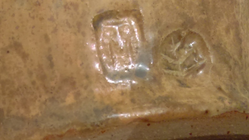HELP,please what is this Vase called & ID MAKER MARKS ON stoneware V Vase Imag1710