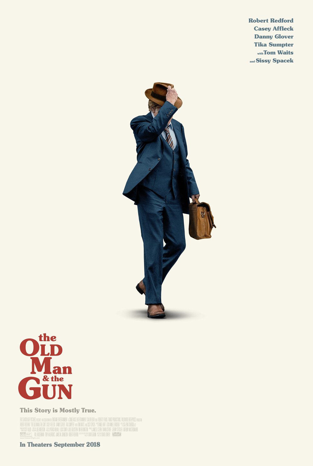 The Old Man & the Gun (Redford / Affleck / Spacek / Glover) (September 28th) The-ol10