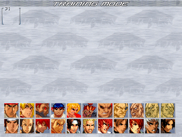 What does your mugen character select look like? Mugen010