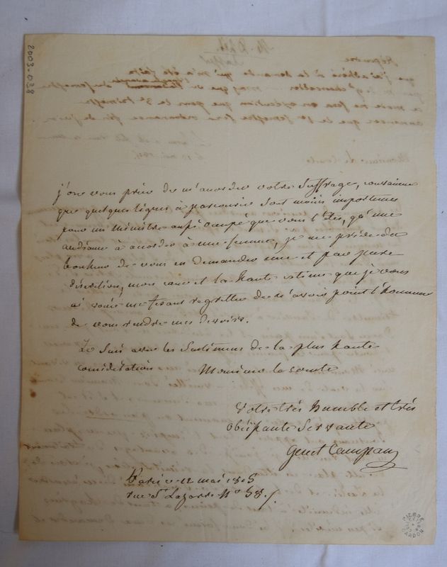 Lettres, brouillons et souvenirs de Madame Campan, femme de chambre de Marie-Antoinette 15250810