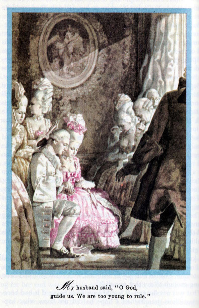 La vie de Marie-Antoinette mise en images par Michael Leonard  Michae16