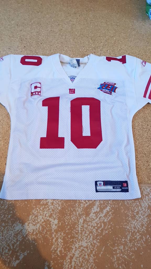 eli manning jersey with captain patch