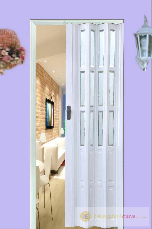Tiết kiệm chi phí thi công với cửa phòng tắm bằng nhựa PVC Cuaxep36