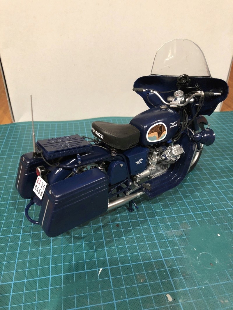 Italieri, Moto Guzzi V7 Arma Del Carabieneri, 1:9 Moto_118