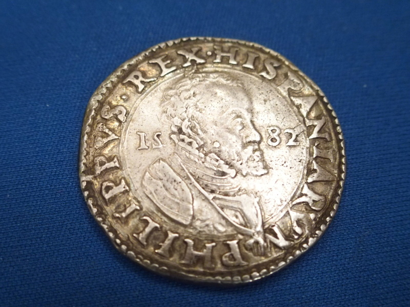 Ducatón de Felipe II de 1582, Milán Hwwbrd11